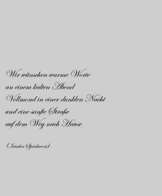 Wir wünschen...